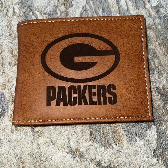 Rico Industries NFL Laser Engraved Bill-fold Wallet,Slim Design NWOT - Picture 9 of 12